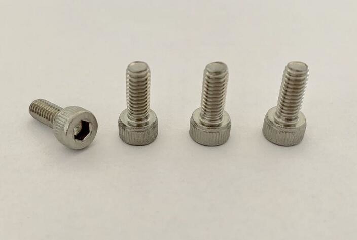 Ss Metric Stainless Steel Screws , Stainless Steel Socket Cap Bolts Precision Cylindrical