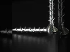 Pvc Window Self Tapping Screws Grubą nicią płaską nad głową Csk z 4 maleńkimi żebrami